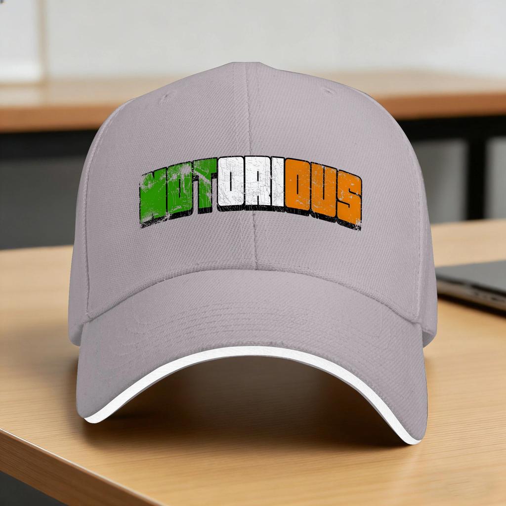 The Notorious Conor McGregor Sun Baseball Cap Spring Stylish Trucker Hat For Unisex Kpop Rock Baseball Caps