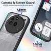 Чехол для Nothing Phone 3A Pro с воздушной подушкой, противоударный силиконовый бампер, прозрачная матовая задняя крышка, жесткий чехол для телефона Nothing Phone 3A Pro