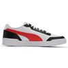 Puma Кроссовки унисекс Caracal White Poppy Red Черные 369863-24
