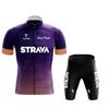 Bicycle Short-sleeved Suit Sweat-wicking Moisture-absorbing Race Riding Team Version New Strava