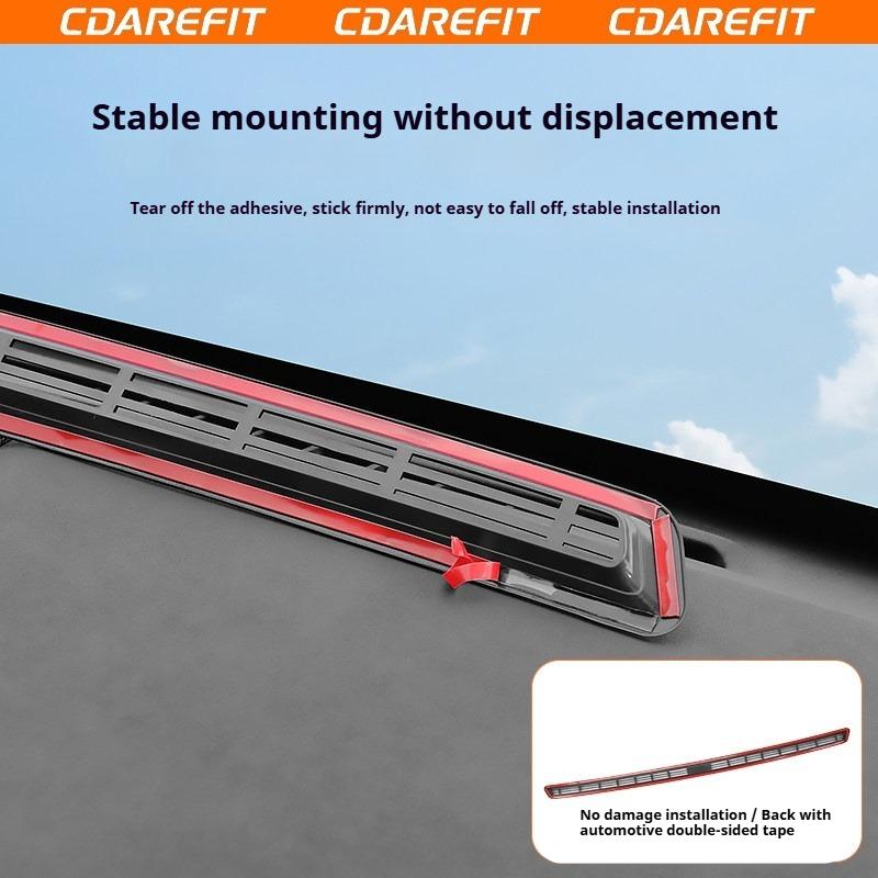 For Chery iCAUR V23 V27 Car Center Console Dashboard Air Vent Cover Dust Proof Clog Resistant Modification Protective Cover