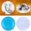 River Table Silicone Mold Round Tabletop Drop Glue Resin Epoxy Polymer Clay Craft DIY Ornament Jewelry Making Tools