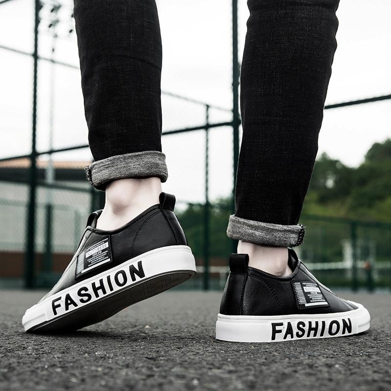 Качественная мужская обувь, повседневные кроссовки, мужские лоферы из натуральной кожи, весна-осень, мужские туфли без застежек, модная мужская обувь для ходьбы