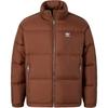Adidas Originals ADC BRD DJ M Logo Stripe Stand Collar Warm Sports Down Jacket Unisex Jacket Dark-Brown JW1370