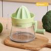 Small Household Hand-crank Juicer Manual Fruit Juicer Orange Lemon Juicer Fruit Residue Separator