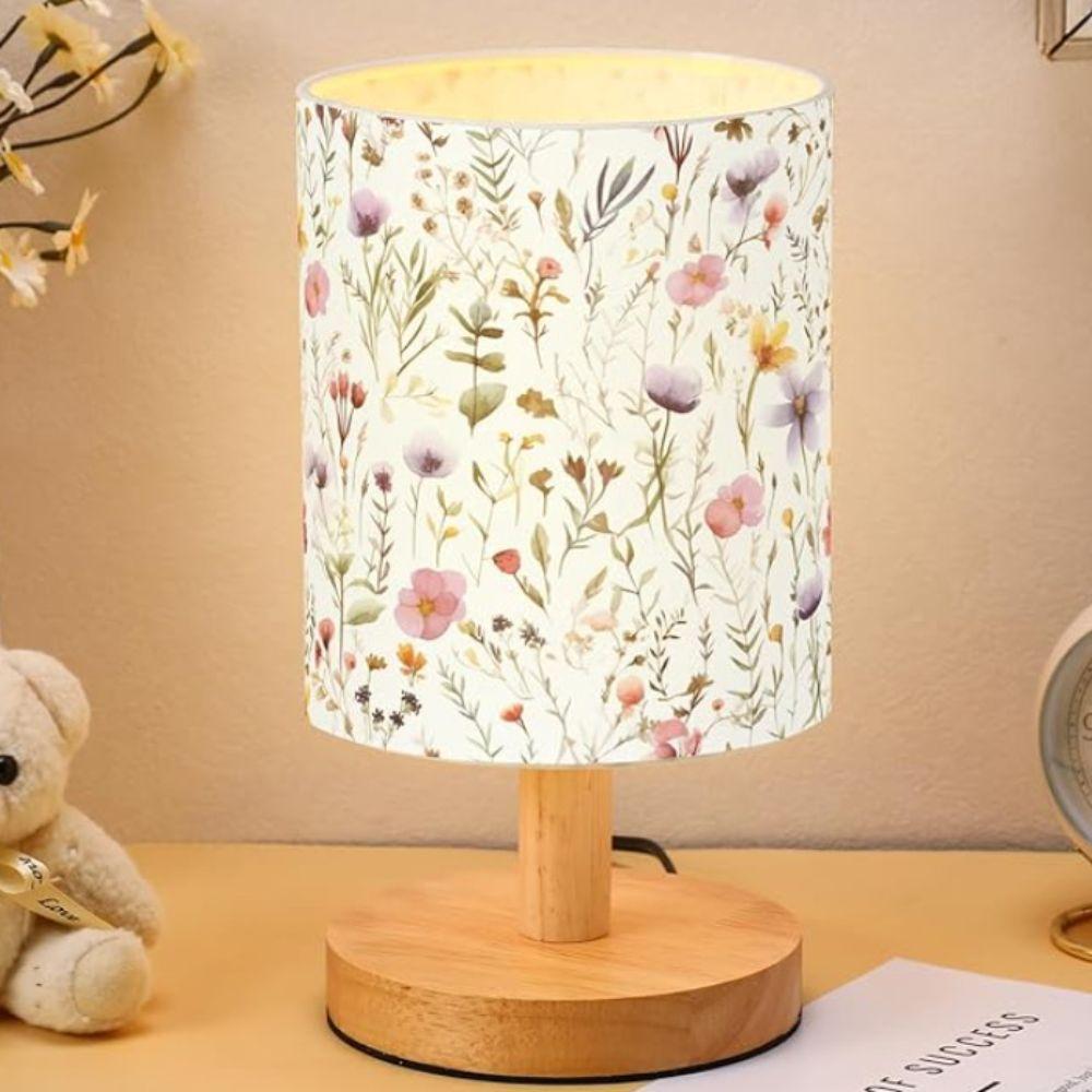 Fabric Bedside Night Light Soft Warm Night Light Kids Lamp Fabric Table Lamp Bedside