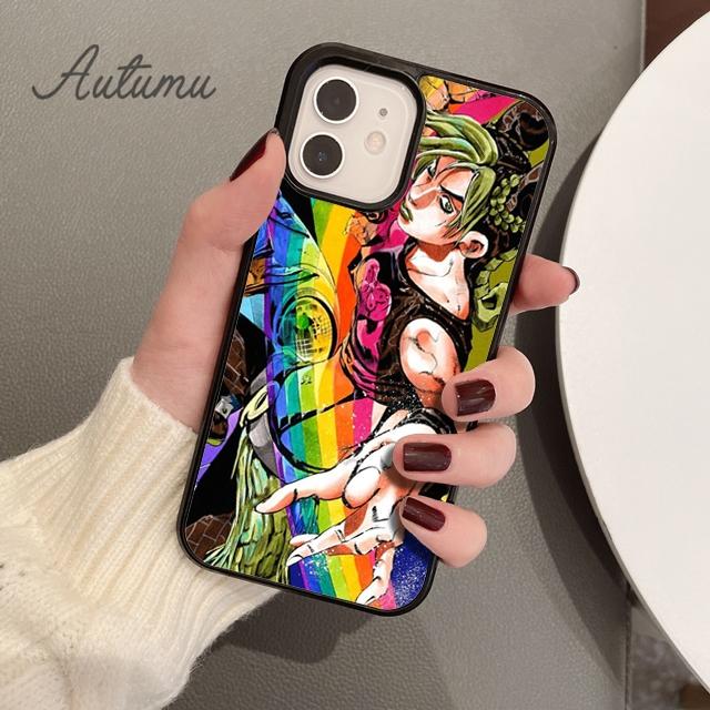 Чехол для телефона Jolyne Kujo Johnny Joestar Jojo для iPhone 11 12 13 14 Pro Max mini X XR XS SE 2020 6S 7 8 Plus Samsung S21 S22