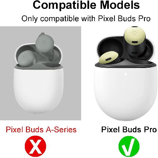 for Pixel Buds Pro Case,Anti-Lost Strap,Silicone Cover with Keychain,Sports Lanyard for Women Men Girl boy Compatible with Google Pixel Buds Pro