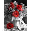 Полный 5D Diy Алмазная картина Роза на столе Вышивка крестом Домашний декор Подарок ручной работы