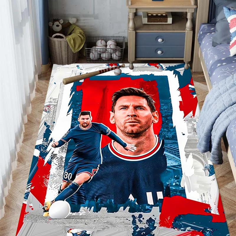 Goal Messi: Triumph Pink carpet Doormat printing Protective pad Art Bathroom mat