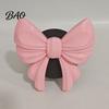 Car Hitch Decoration Princess Bow Trailer Cover, Cute 3D Printed Towel Coupler Cap, High Precision Cover Decorative Dust Plugs for SUV Truck,