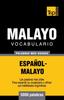 Книга Vocabulario Espanol-malayo - 5000 Palabras Mas Usadas : 214