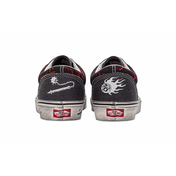 Кроссовки унисекс Stranger Things x Vans Style 36 Hellfire Club Черный Красный VN0A3DZ3Y09