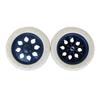 2Pcs Flexible Shopping Cart Wheels 6.3Inch Travelling Trolley Caster Portable Wheelchair Caster