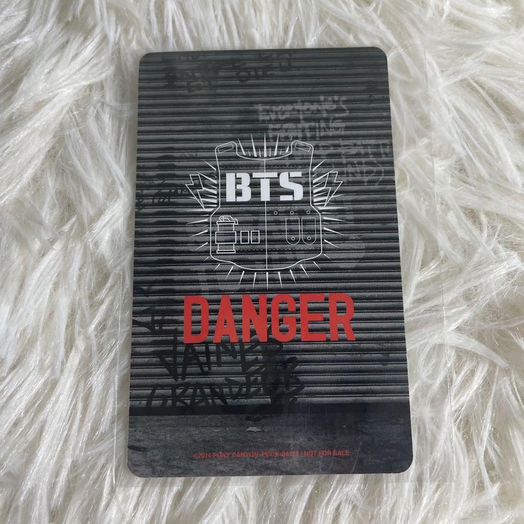 [Б/У] BTS Чимин Danger Торговая карточка