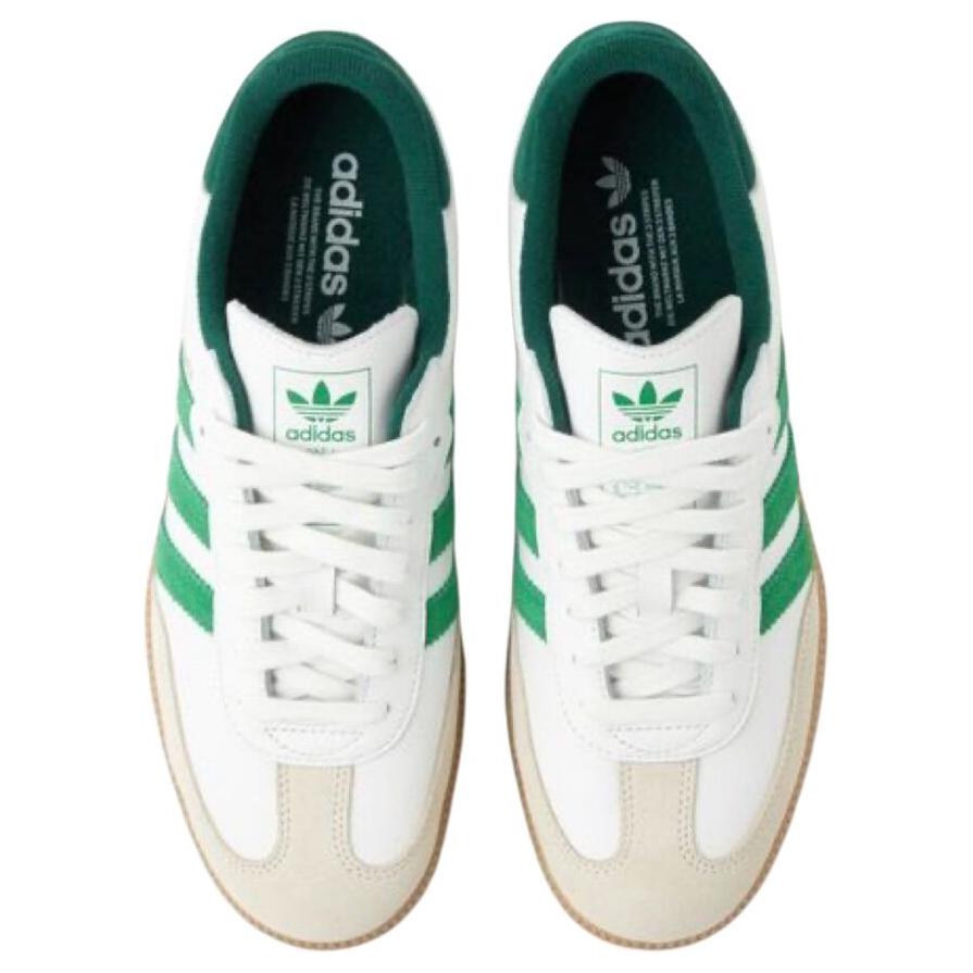 Adidas Samba OG White Collegiate Green Unisex Sneakers Core-White JI3202