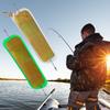 Fishing Spot Reflective Flasher for Trolling Salmon Trout Fishing Underwater Deep Drop Fishing Plastic Lure for Freshwater Seawater