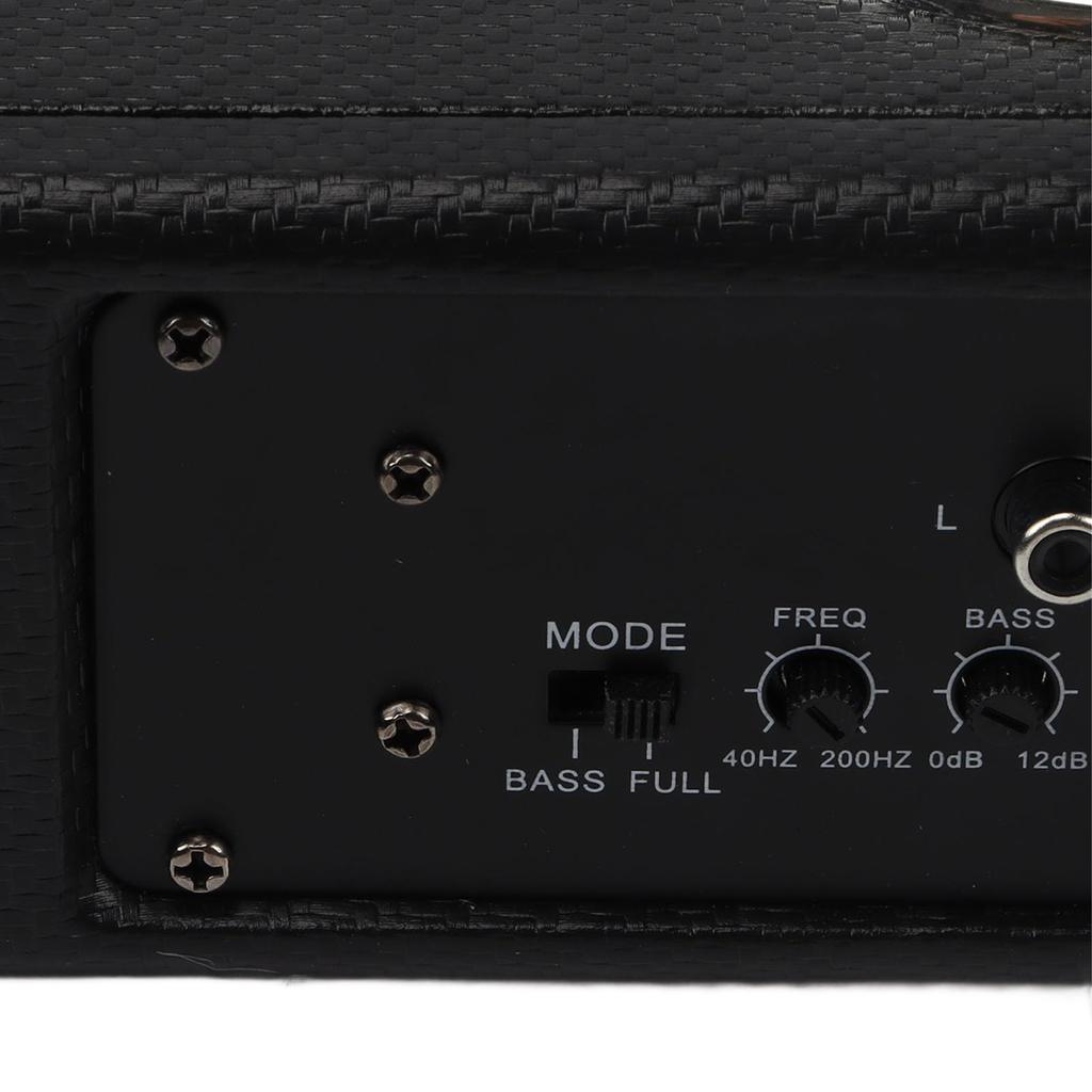 Ультратонкий автомобильный сабвуфер, экономящий место, 800 Вт, 4 Ом, активный большой автомобильный сабвуфер для погружения в музыку