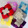 Solid Color Blanket Coral Fleece Sofa Blanket Thick Flannel Blanket Gift Blanket