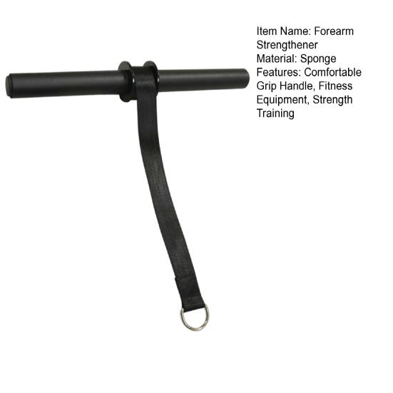 Усилитель предплечья, удобная ручка для мужчин и женщин, силовая тренировка мышц, ролик для запястья, тренажер для предплечья, тренажерный зал, домашнее оборудование для фитнеса
