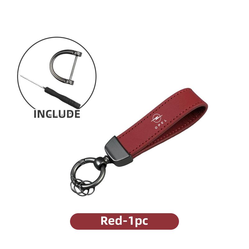 Car PU Leather Keychain Auto Accessories For Opel Astra Insignia Corsa Zafira Meriva Mokka Vivaro Vectra Antara Ampera Grandland