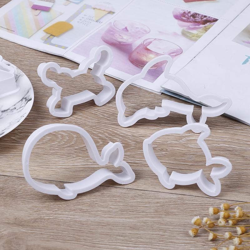 Пластиковая форма для печенья из пластилина серии Sea Life