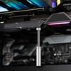 Вертикальный вращающийся держатель-подставка для видеокарты GPU, алюминиевая подставка-держатель для видеокарты GPU, для надежной и устойчивой установки
