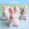 Plush Bunny Delightful Pendant Soft Rabbit Keychain For Bags And Car Accessories