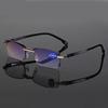 New Reading Glasses Men Magnification Eyewear Presbyopic Glasses Diopter Dimond Cutting +1.0 To +4.0 Blue Light Glasses
