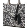 Daks Navy Flower Embroidery Jacquard Large Tote Bag Dcba6e655n2