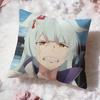 Подушка с принтом Uma Musume Cinderella Gray, Чехол Премиум-комфорт, Двусторонний чехол для подушки - Дизайн «Два в одном» для любой комнаты и салона автомобиля