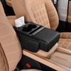 Универсальный чехол на подлокотник автомобиля, несколько отделений, простая установка, чехол на центральную консоль автомобиля с 2 подстаканниками