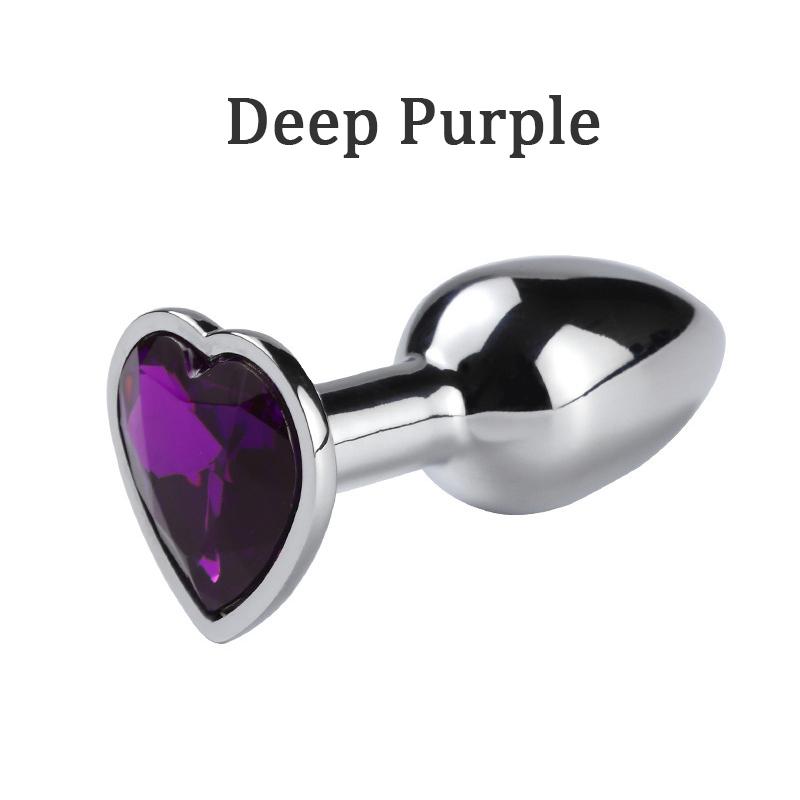 Анальная пробка, секс-игрушки из нержавеющей стали, Анальная пробка, хвост, кристалл, ювелирный тренажер для женщин и мужчин, анальный фаллоимитатор Runyu, секс-шоп для взрослых