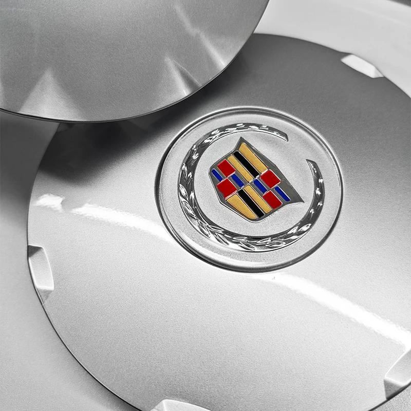 4 шт. 140 мм 168 мм 200 мм 203 мм Центральные колпачки колес автомобиля Заглушка ступицы Эмблема Для Escalade SRX 9595473 9596479 9597286 20159599024 9597489