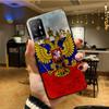 Чехол для телефона с гербом российского флага для OPPO A54 A74 A94 A53S A9 A5 A15 A16 A91 A96 A76 Reno8 8Pro Reno2 Z
