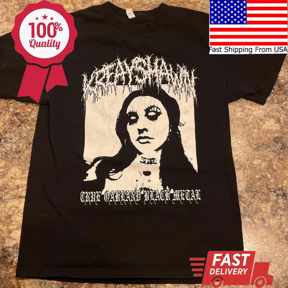 Kreayshawn True Oakland Black Gift For Fan T Shirt Size S5XL Unisex T-Shirt