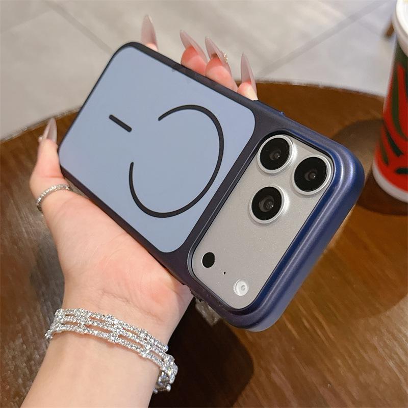 Чехол для телефона Apple 17/16 Pro Max с запеченной краской, противоударный, с тонким кольцом