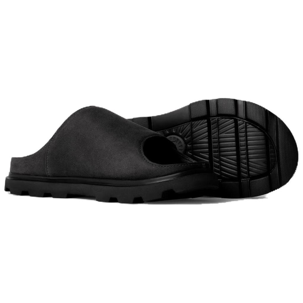 UGG Solano Slide Comfortable Versatile Eva Non-Slip Slide Sandals Men Sandals Black 1167651-BLK