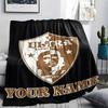1PC Custom Name Ultra Sankt Pauli Patterned Flannel Blanket Suitable For All Seasons for Home Decor Warmth and Comfort Gifts Holiday Present_lx