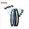 Кабель Sata на Sata 4/6/8 портов/комплект Кабель данных SATA 3.0 7-контактный на 7-контактный Шнур Sas 12 Гбит/с Кабель HDD для сервера NAS ПК