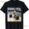 Hamster Deadlift Training Funny Cute Rat Weightlifting Meme T Shirt Vintage Graphic Streetwear