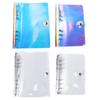 Closure Loose Leaf Folder Notebook School Office Supplies PVC Notebook Cover Ring Binder Cover