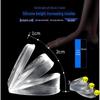 Height-Boosting Invisible Silicone Insoles for Men & Women's Sports Shoes - Heel & Half Pads for Shock Absorption