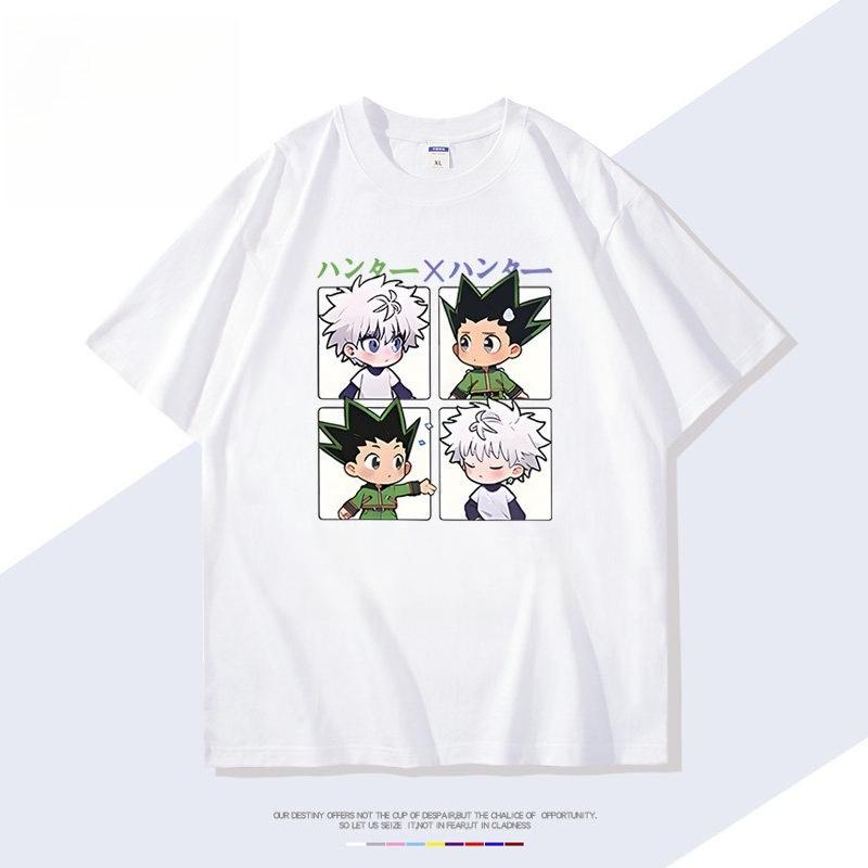 Аниме Hunter X Hunter Футболка с принтом Killua Унисекс и Женская Футболка Унисекс Топ Спортивная Футболка Унисекс Летняя Футболка 2026