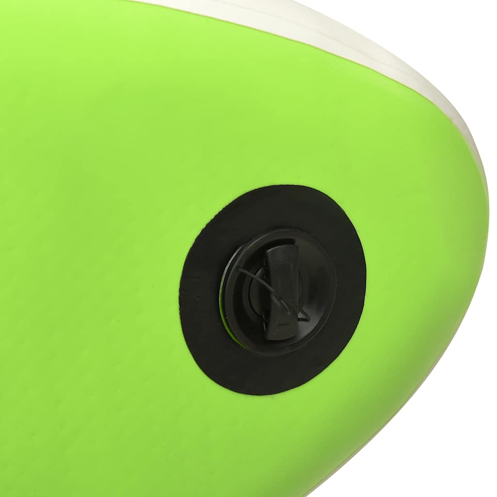 Inflatable Stand Up Paddle Board Set 305 x 76 x 15 cm Green