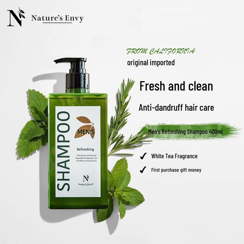 AOG Naturals Men's Refreshing Anti-Dandruff Shampoo