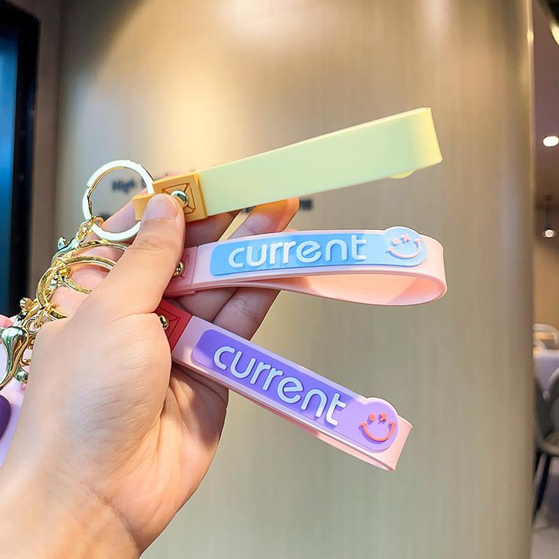 Очаровательный мультяшный брелок в виде медведя, разноцветный светящийся медведь, милое украшение для сумки