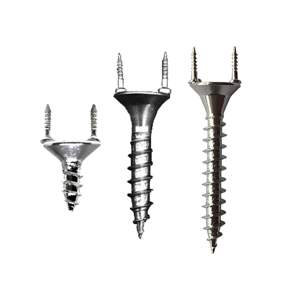 50 шт. двусторонние бесшовные гвозди для плинтуса Y-образной формы, невидимые шурупы для ног
