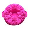 Bowknot Pattern Silicone Cake Mold Christmas Baking Tray DIY Baking Mold Christmas Mold