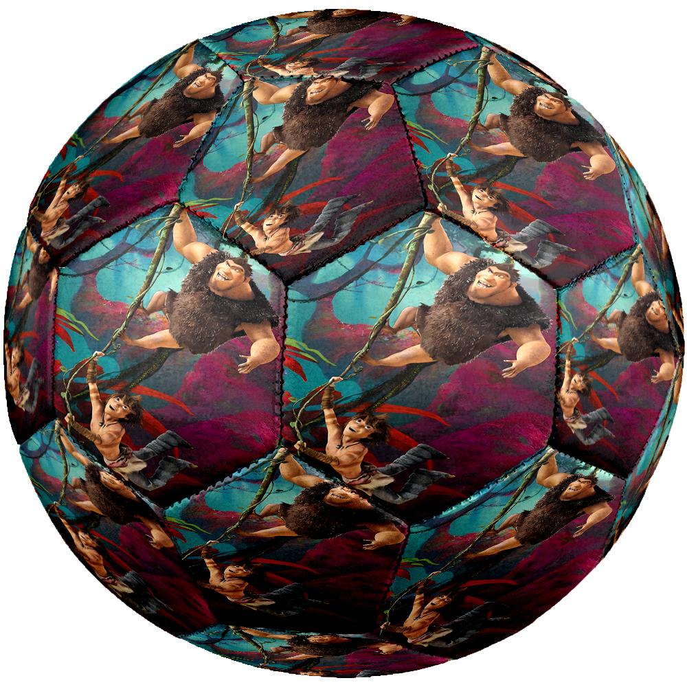The Croods Theme Size 5 Soccer Ball, Suitable for Both Indoor and Outdoor Matches, a Gift Suitable for Everyone.